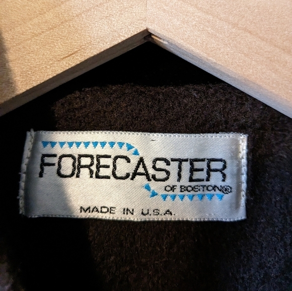 Forecaster of Boston Vintage Brown Overcoat Size 16 - Picture 13 of 14